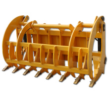 High Quality Grapple Rake Attachment Skid Steer Log Grapple Rake Grapple Root Rake